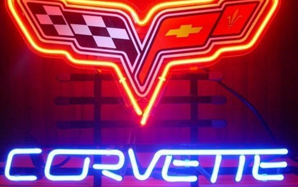 Handmade Corvette Neon